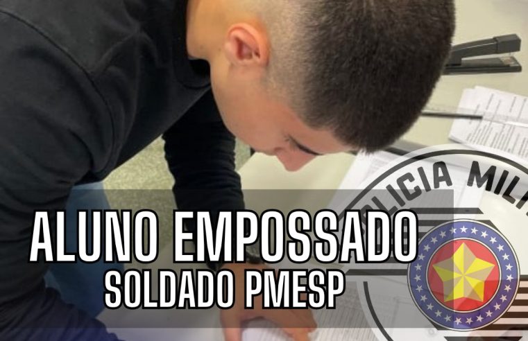 ALUNOS EMPOSSADOS PM