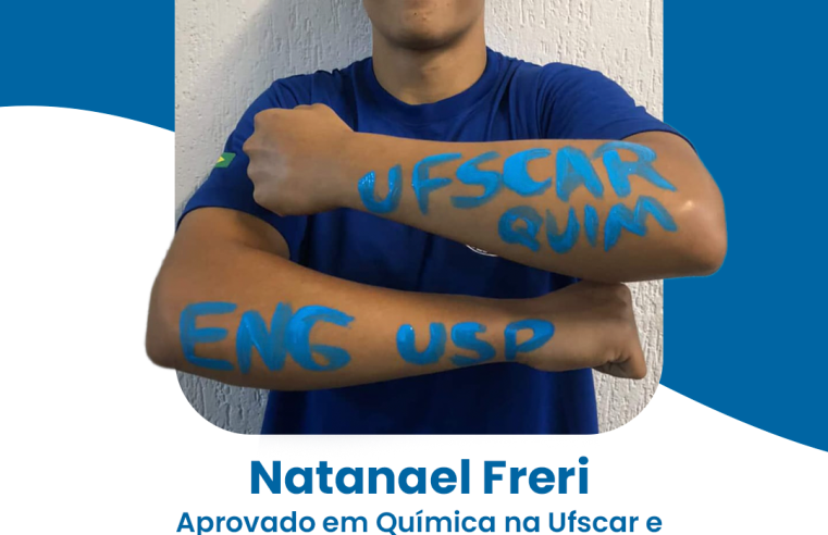 APROVADO NA UFSCAR E NA USP
