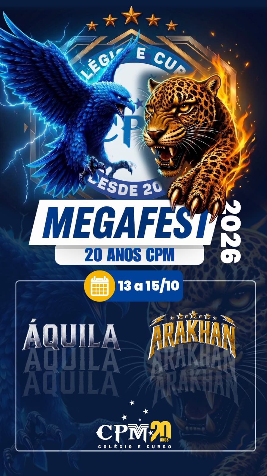 Mega Fest 2026: competição, estratégia e trabalho em equipe