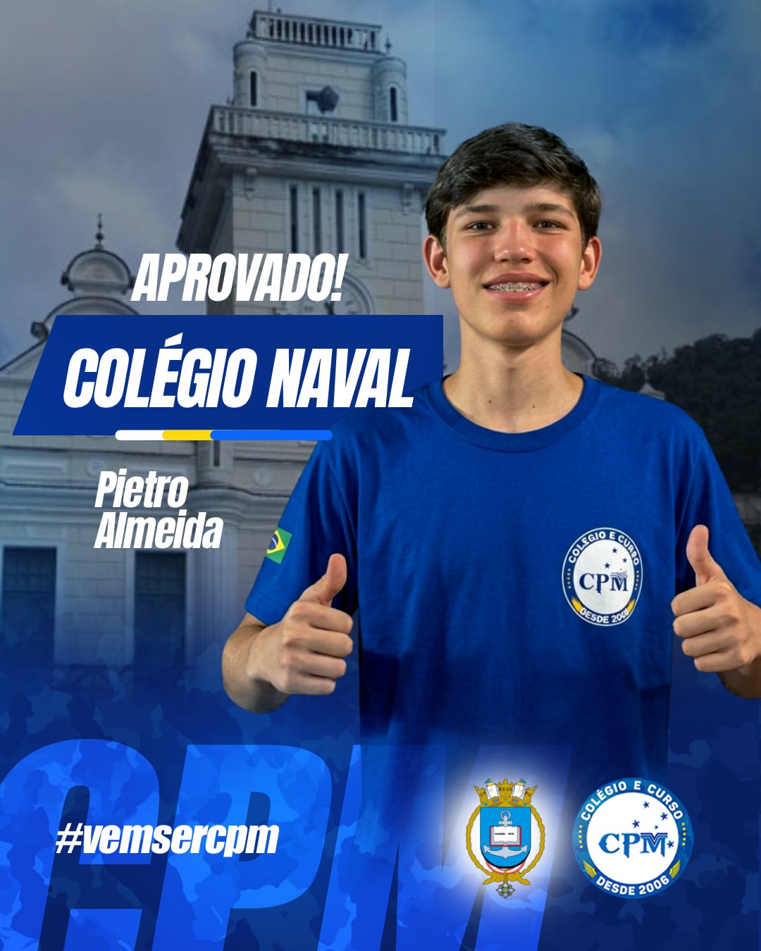 Aprovados no colégio NAVAL!!!